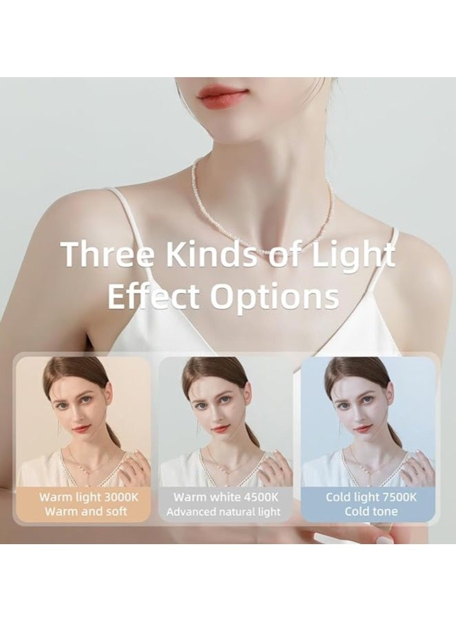 ATECH RGB Portable Camera Lights, Full Color Camera Light, 3000-9900K, 94 Beads, with Standard 1/4 Screws and Phone Clip, HSI 0-360°, 360 Colors, 1500mAh Rechargeable CRI 80 - Image 3